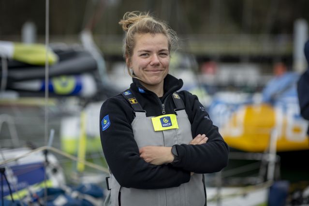 Portrait Charlotte Yven Skipper Macif 2023