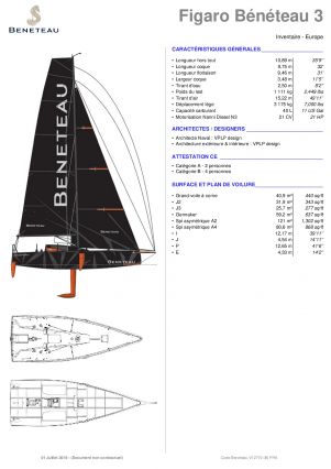 Fiche technique Figaro Bénéteau page1 001