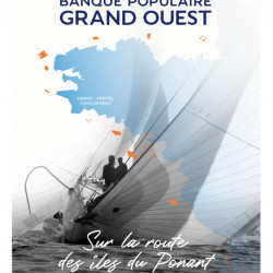 AFFICHE Trophée BPGO Sur la route des iles du ponant 