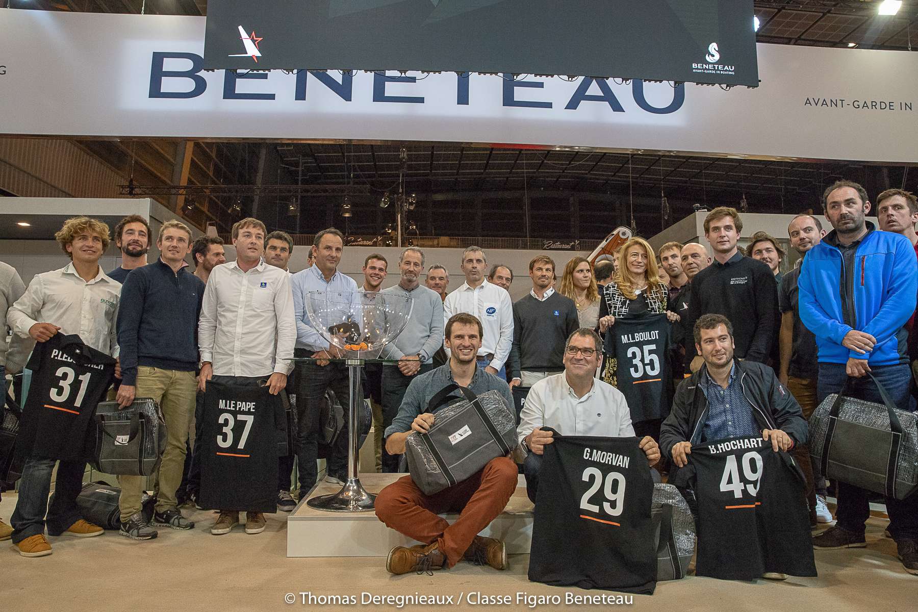 Propriétaires et skippers   Tirage au sort bateaux Figaro Beneteau 3 Nautic 2018